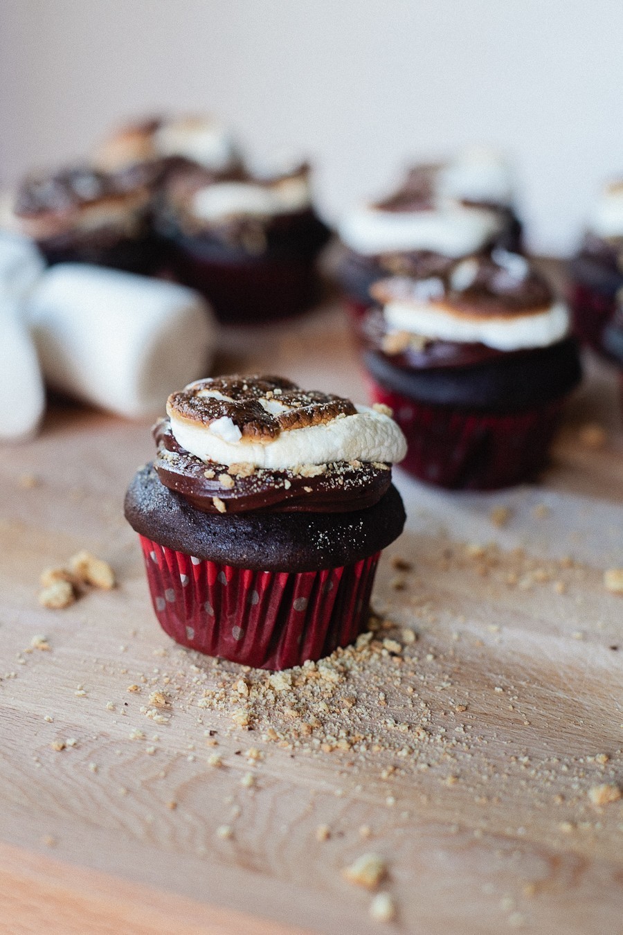 Smores Week on Fresh Mommy Blog | S'mores Cupcake