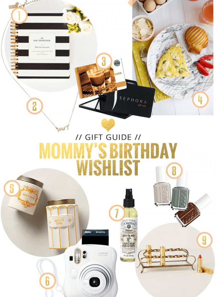 A Mommy’s Birthday Wishlist