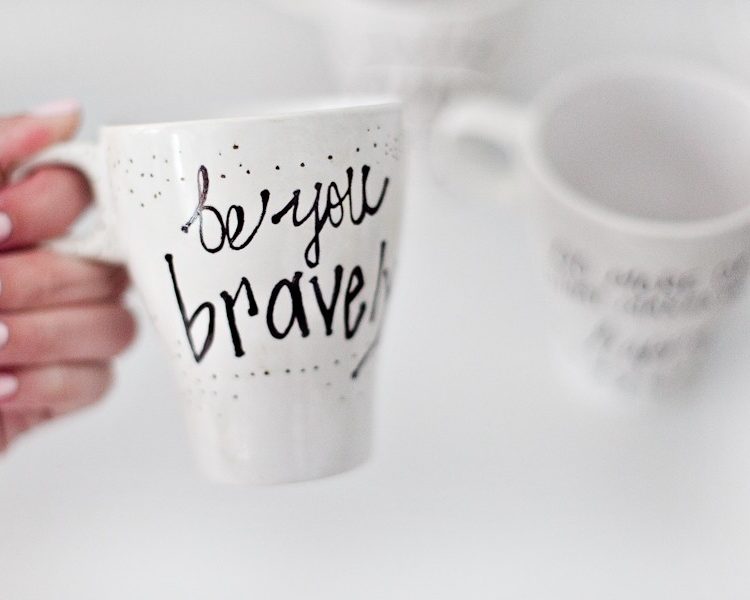 Make // DIY Painted Inspiration Mug