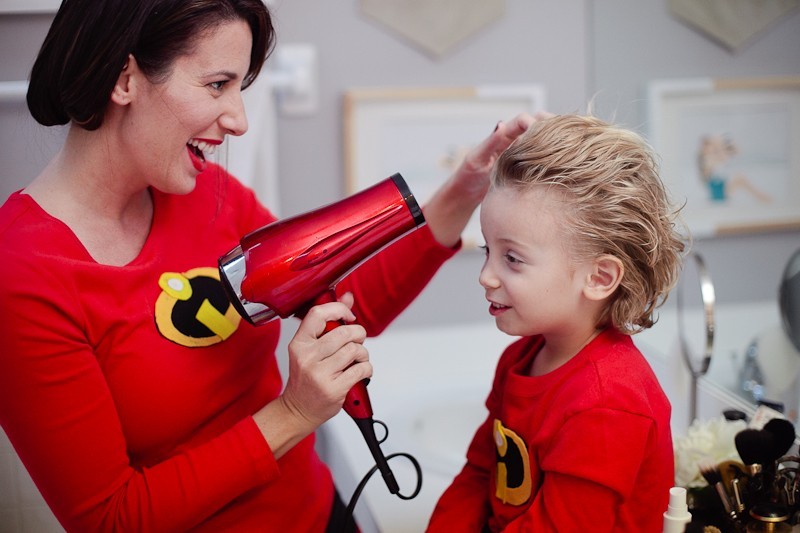 DIY Incredibles Costume | Fresh Mommy Blog-12 - Easy DIY Incredibles Family Costume by popular Florida lifestyle blogger Fresh Mommy Blog