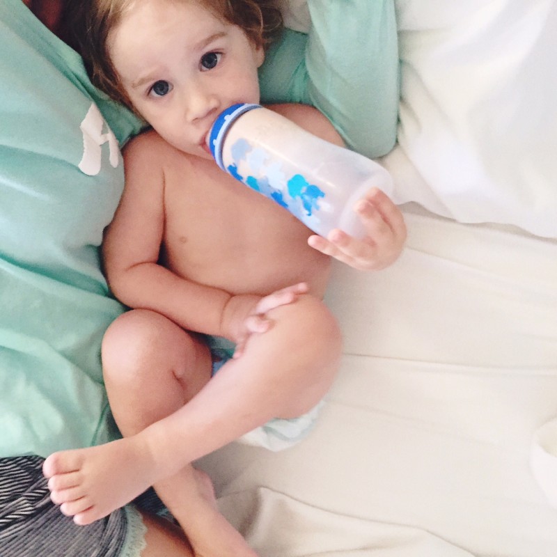 baby snuggles