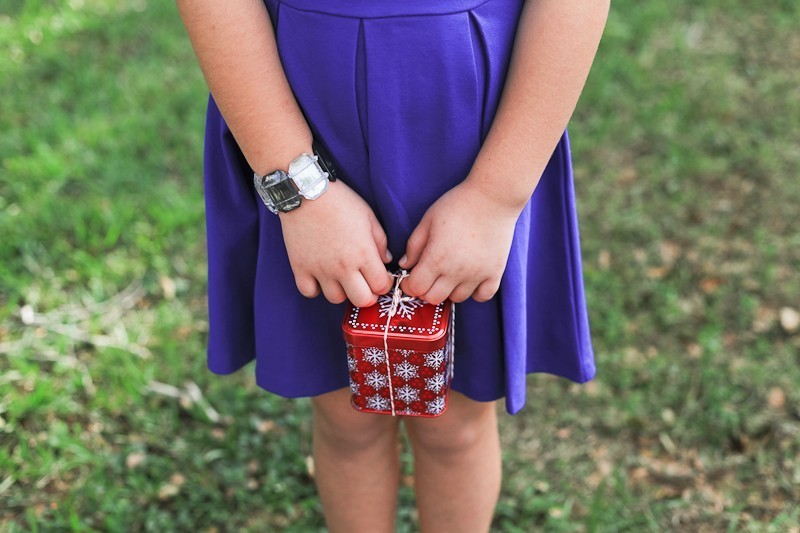 Creating fun and lasting holiday traditions... Christmas cookie picnic with Gymboree
