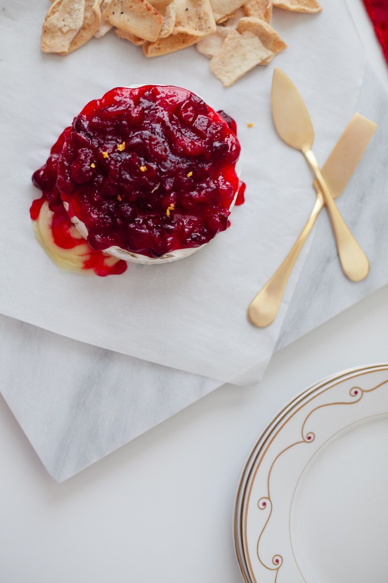 Baked Brie with Cranberry