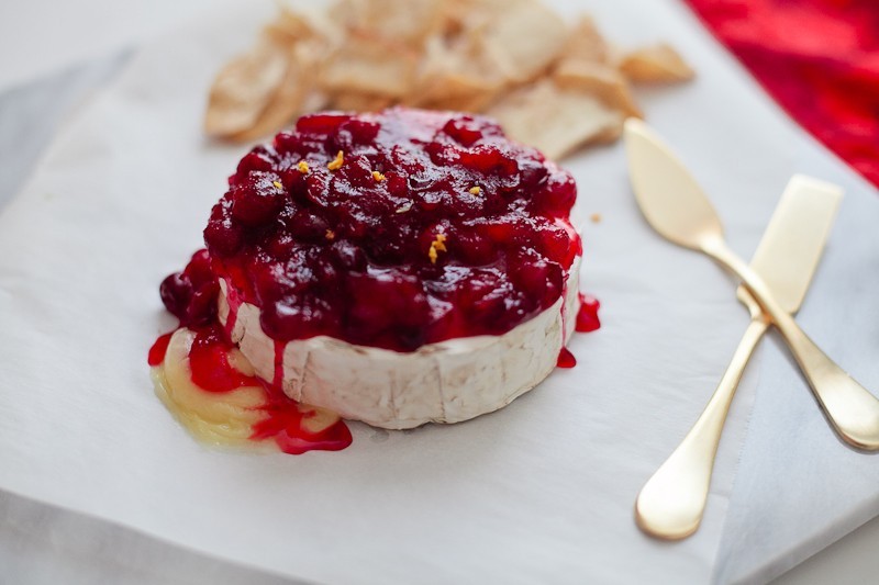 Baked Brie with Cranberry