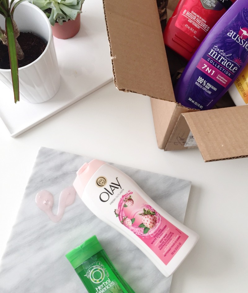 BeautyYourFamilyTrusts.com unboxing with Tabitha Blue, Walmart and P&G