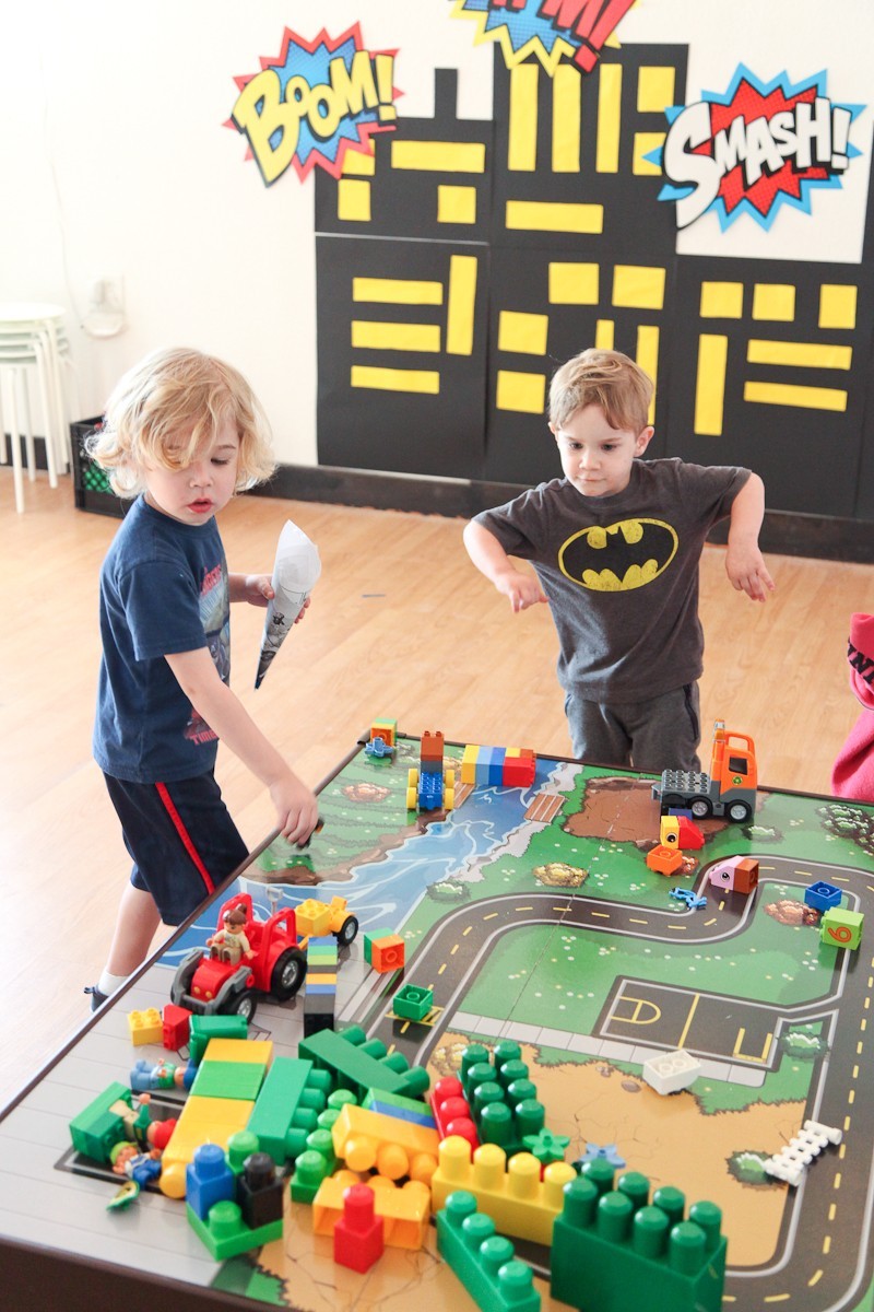 Brayden's Superhero Lego Birthday Party-38