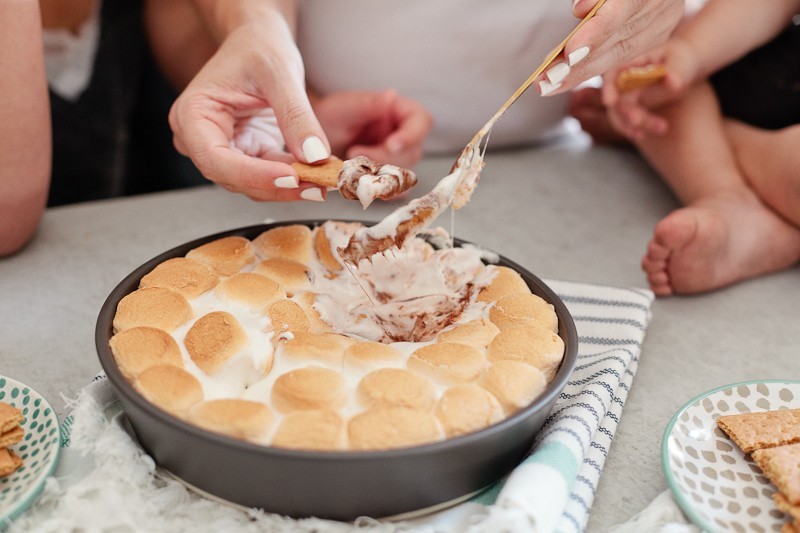 A Quick and Delicious Dessert… S'mores Dip!-14