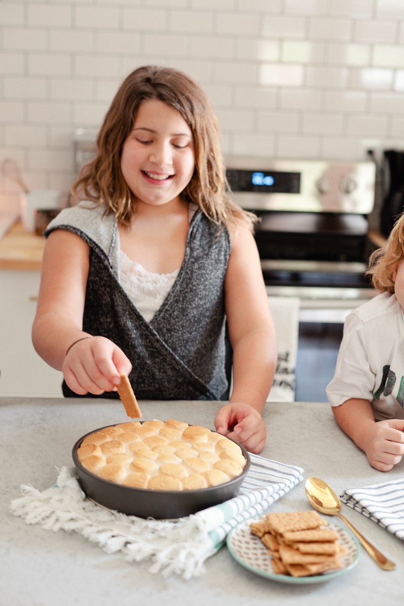 A Quick and Delicious Dessert… S'mores Dip!-3