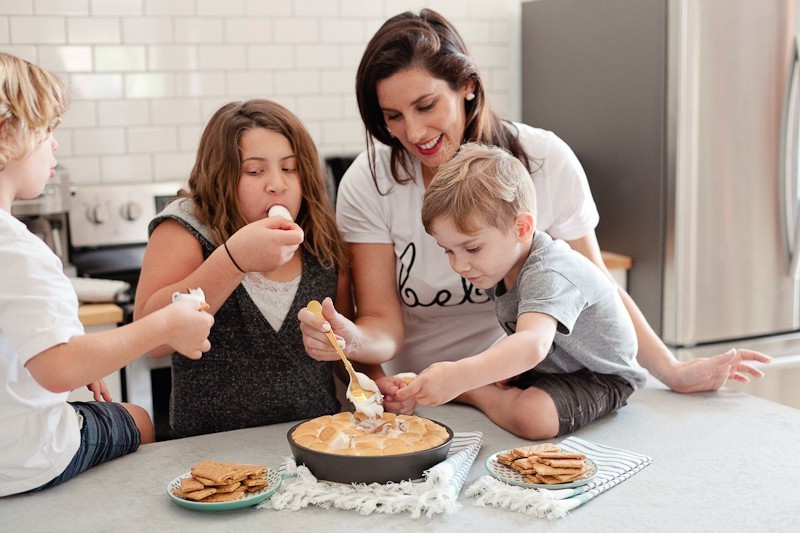 A Quick and Delicious Dessert… S'mores Dip!-9