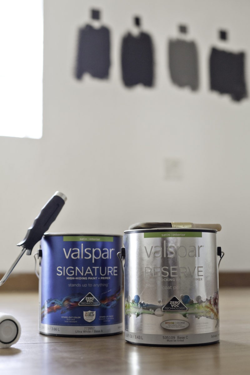 Room Design Inspiration with Valspar Paint | Master Bedroom and Nursery Nook in the Studio Loft Before Photo