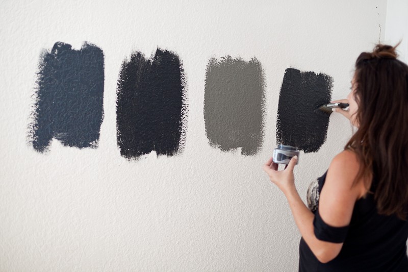 Room Design Inspiration with Valspar Paint | Master Bedroom and Nursery Nook in the Studio Loft Before Photos
