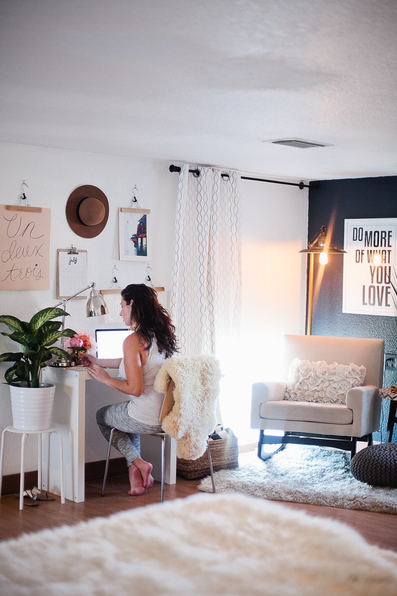 A Redesigned Master Bedroom and Nursery Suite in Navy Blue and White with Fresh Mommy Blog-9