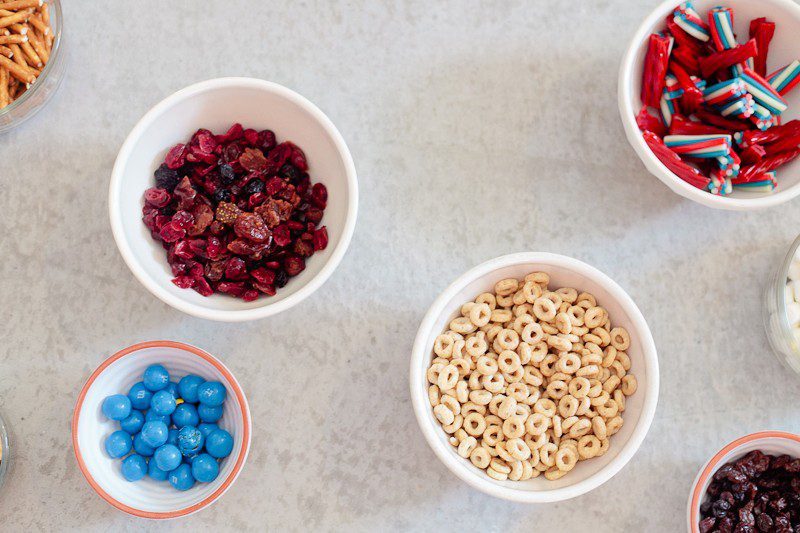 Kid Approved Patriotic Trail Mix + FREE Scavenger Hunt Printable