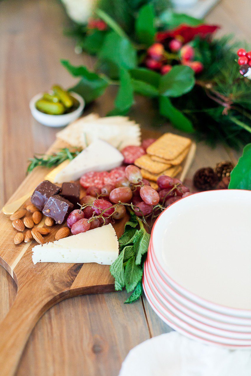Food Network | Holiday Parties | Merry and Bright Christmas Ice Cubes + Ultimate Holiday Cheese Board featured by top Florida foodie blog Fresh Mommy Blog