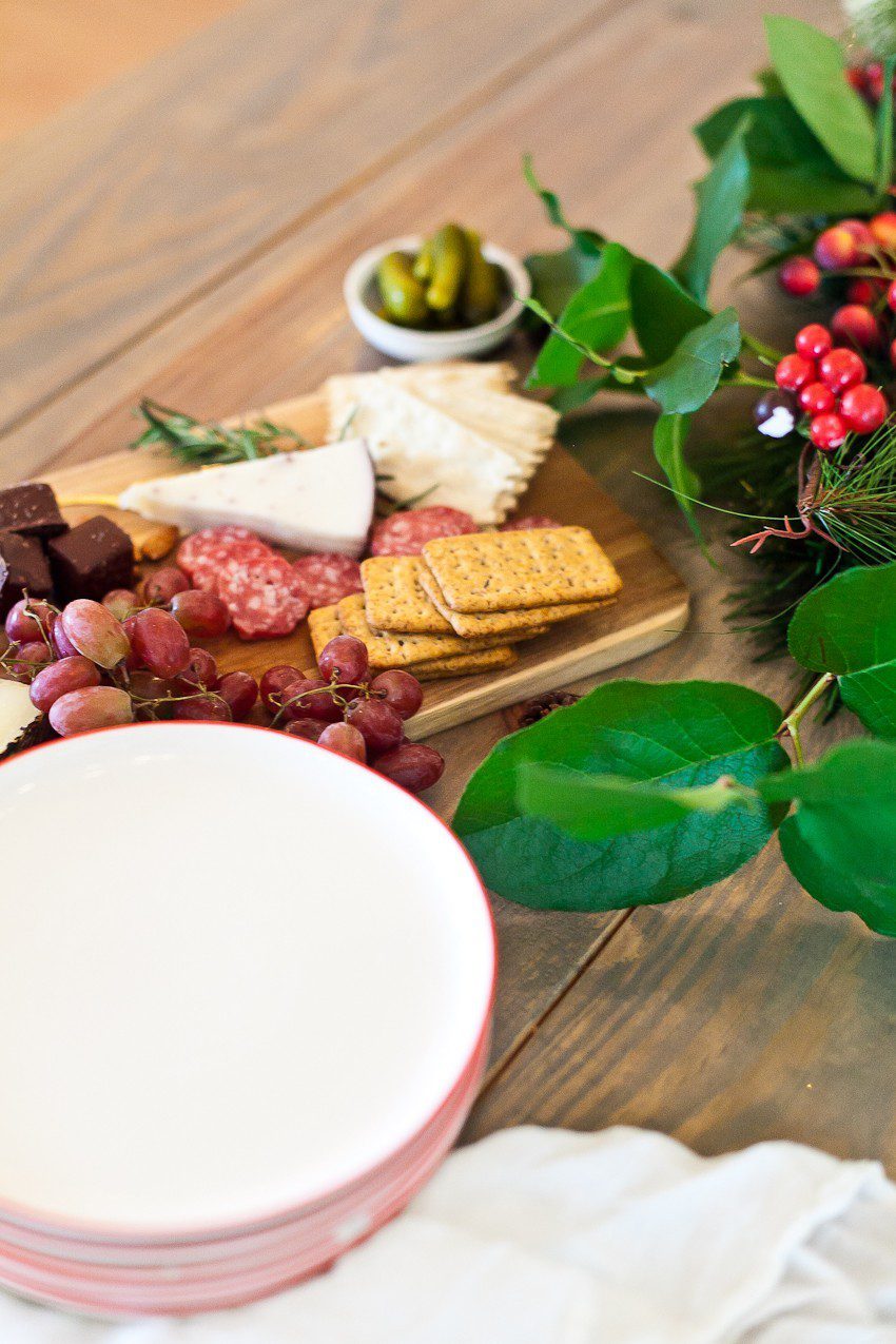 Merry and Bright Christmas Ice Cubes and the Ultimate Holiday Cheese Board! It's the perfect accompaniment for a meaningful meal, whether with family, for a holiday party or a night with friends!