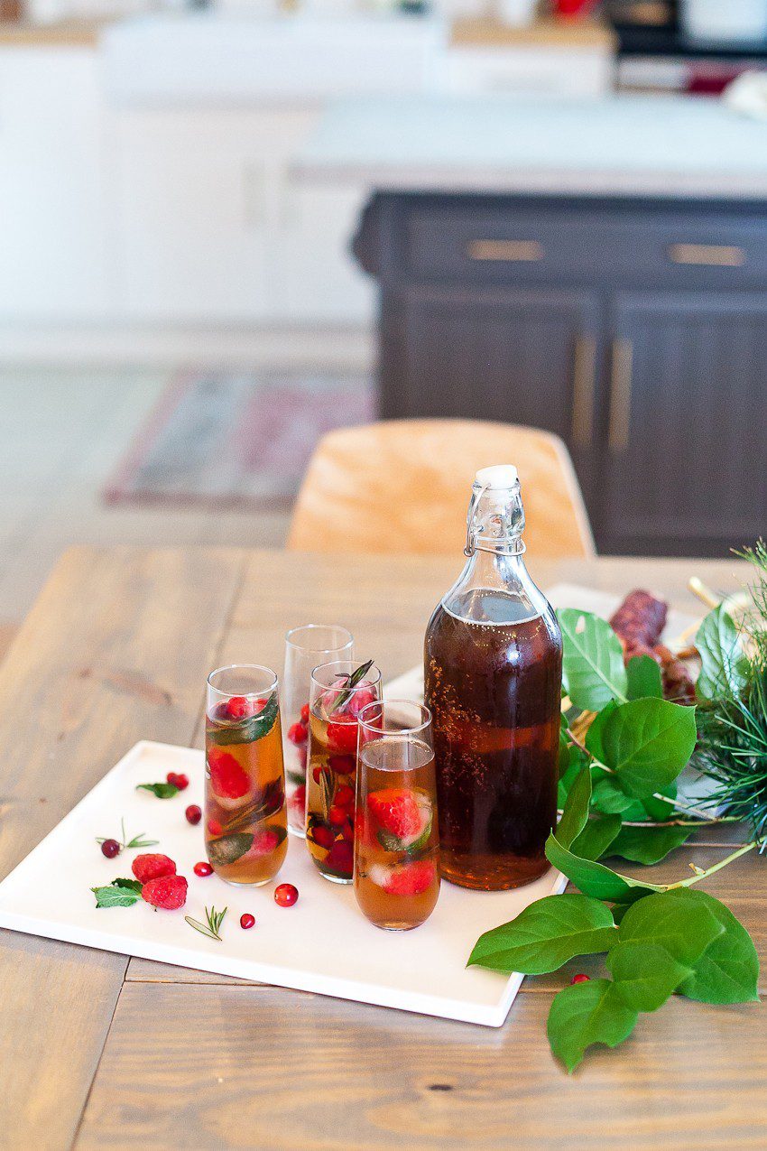 Food Network | Holiday Parties | Merry and Bright Christmas Ice Cubes + Ultimate Holiday Cheese Board featured by top Florida foodie blog Fresh Mommy Blog