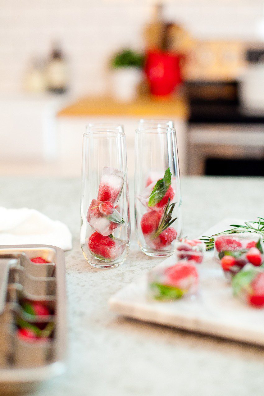 Merry and Bright Christmas Ice Cubes and the Ultimate Holiday Cheese Board! It's the perfect accompaniment for a meaningful meal, whether with family, for a holiday party or a night with friends!