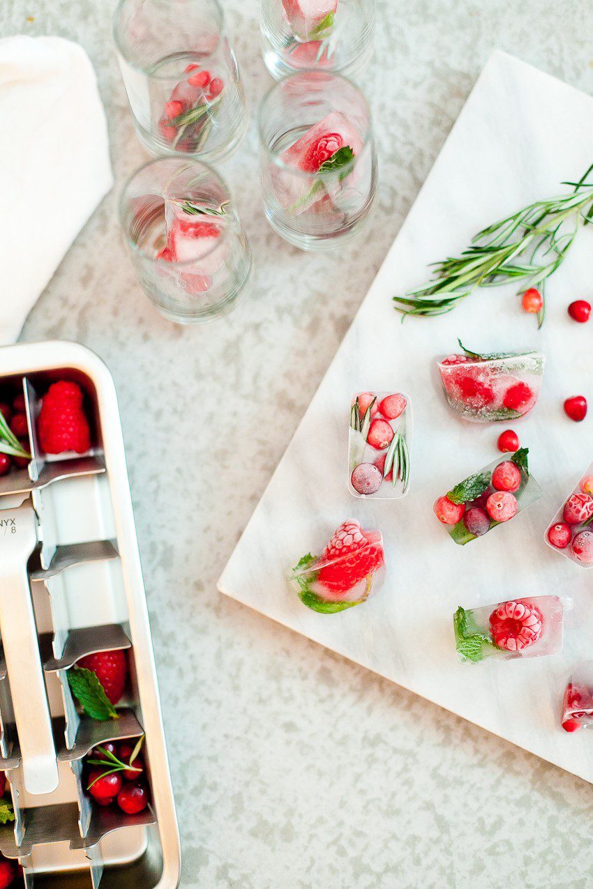 Merry and Bright Christmas Ice Cubes and the Ultimate Holiday Cheese Board! It's the perfect accompaniment for a meaningful meal, whether with family, for a holiday party or a night with friends!