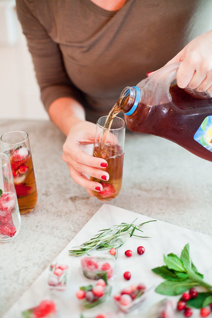 Merry and Bright Christmas Ice Cubes and the Ultimate Holiday Cheese Board! It's the perfect accompaniment for a meaningful meal, whether with family, for a holiday party or a night with friends!