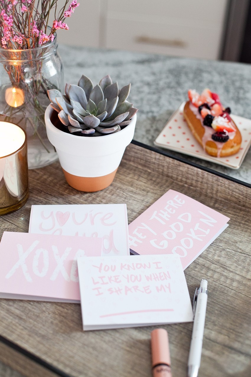 The countdown to Valentine's Day! Download these Four FREE Valentine's Day Cards that you can print until your heart is content, and your list is met!