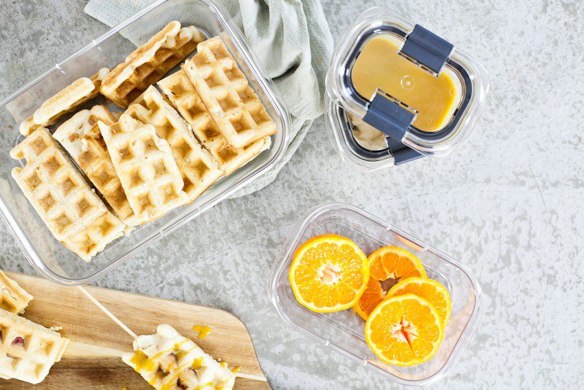 My best hack for busy mornings and meal prep! Plus a recipe for Waffle Dogs with Orange Maple Glaze