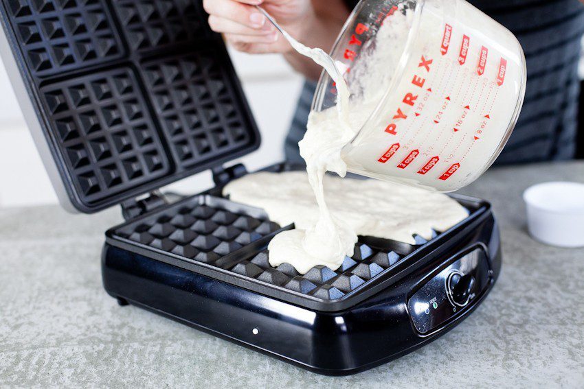 The quick and simple way to make Waffle Dog on a Stick with Orange Maple Glaze. Kids love it and so do adults! Perfect for a meal, a party or an appetizer!