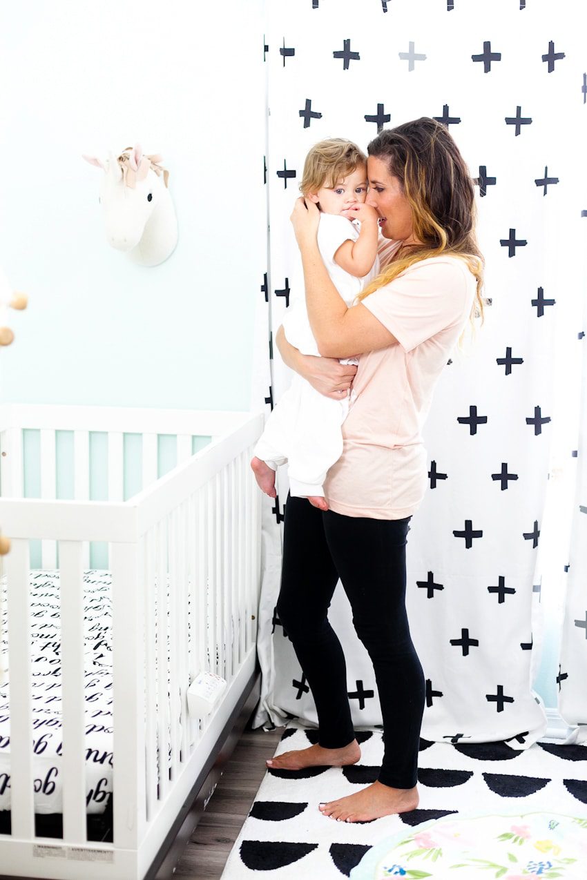 Top safe sleep tips and routines to help baby sleep, from bassinet to crib. Practices that help to get kids to sleep and give us as parents peace of mind from a mom of four!
