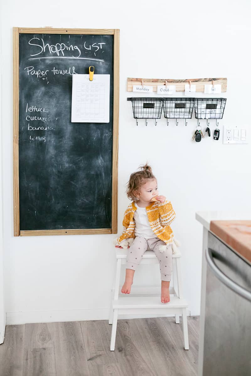 HOW TO DIY Learning and Educational Home Wall Calendar