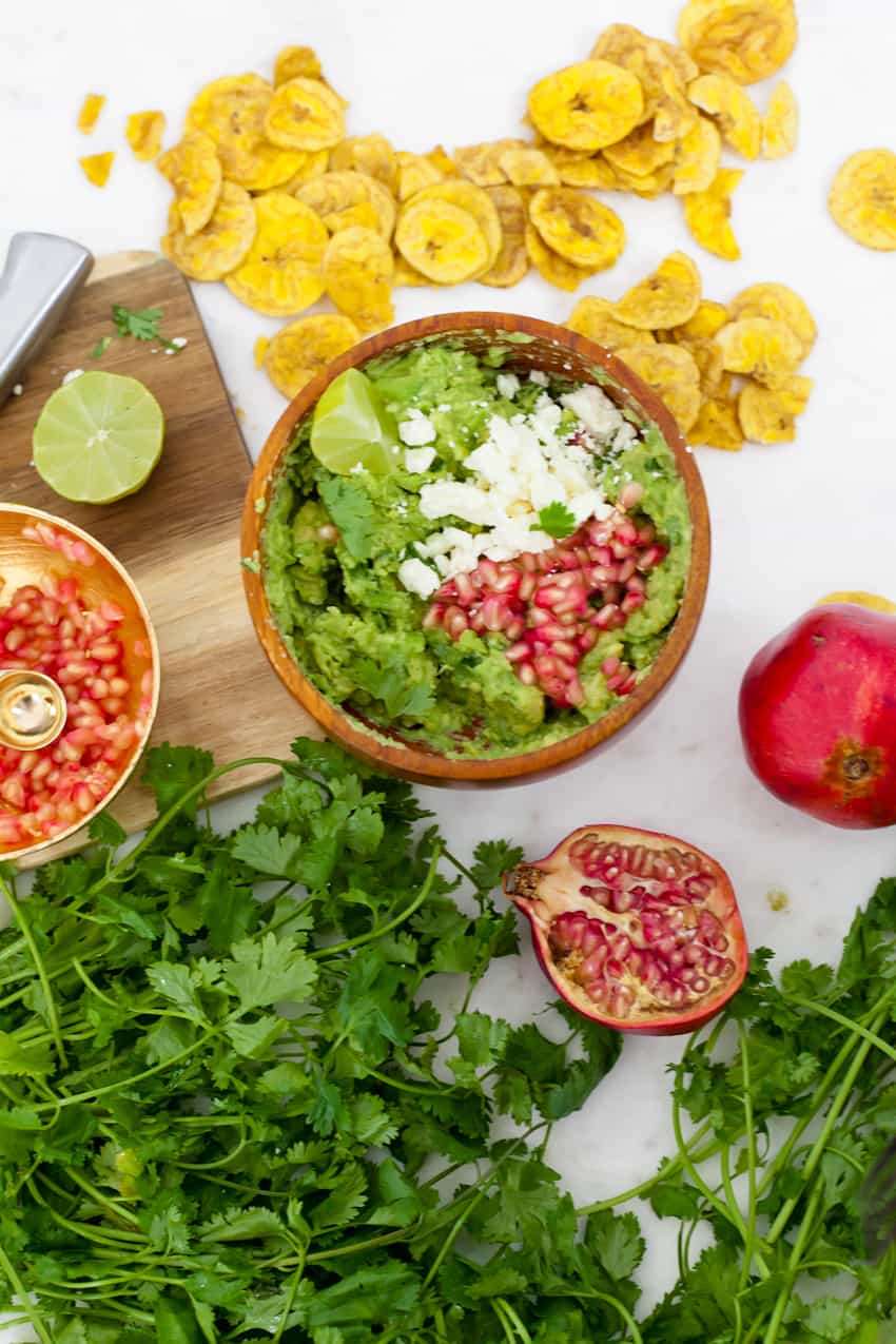 Pomegranate Guacamole recipe