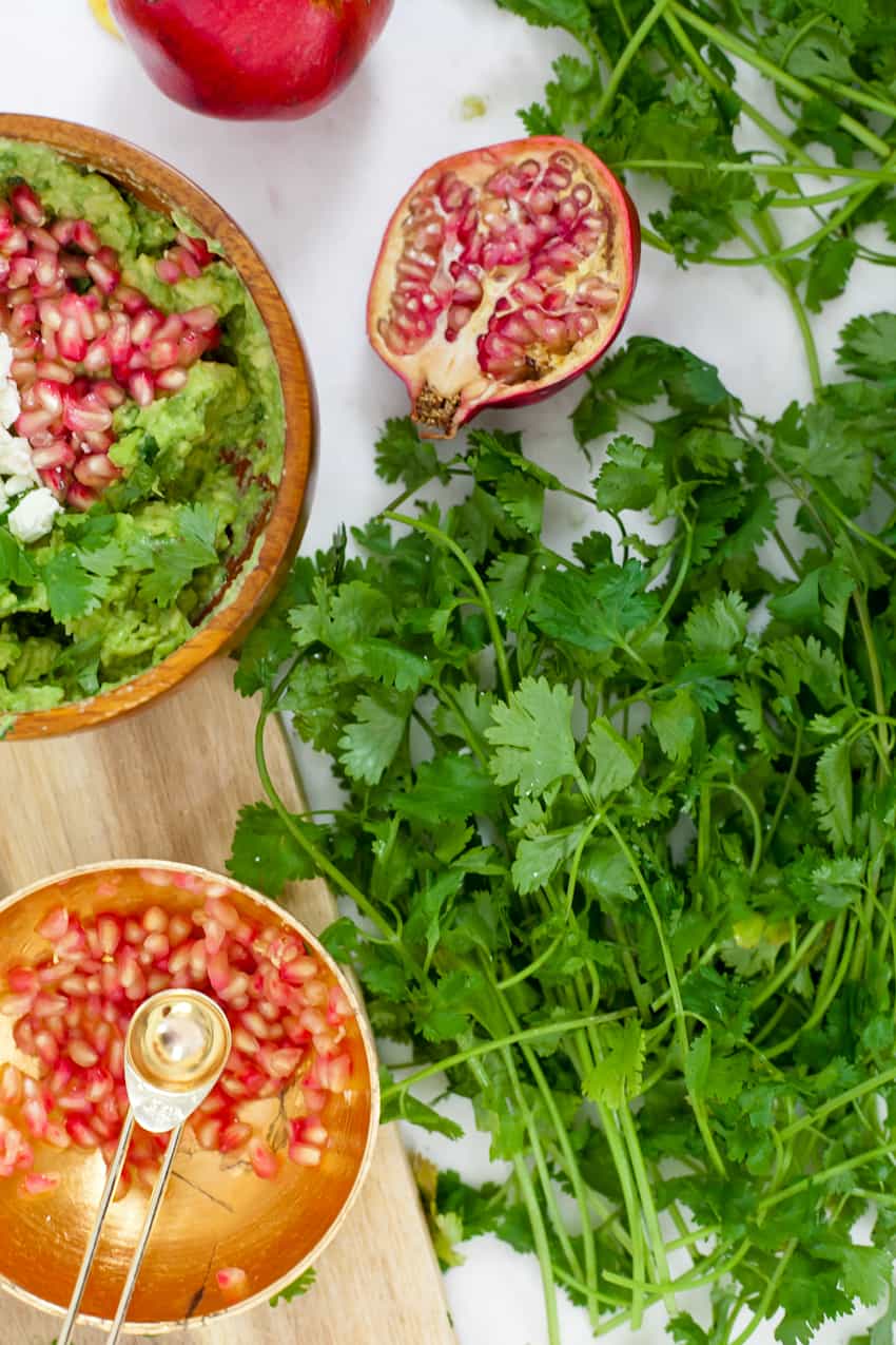 Pomegranate Guacamole recipe