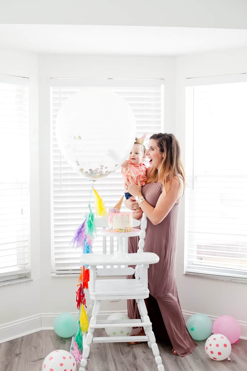 The easiest high chair makeover, and how to paint a highchair in just three steps!
