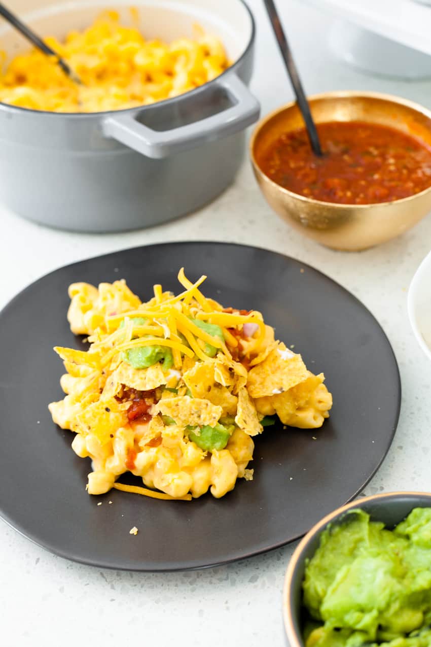 Laid Back Entertaining With a Mashed Potato and Mac and Cheese Bar. Nacho mac and cheese, pulled pork mashed potatoes and so much more.