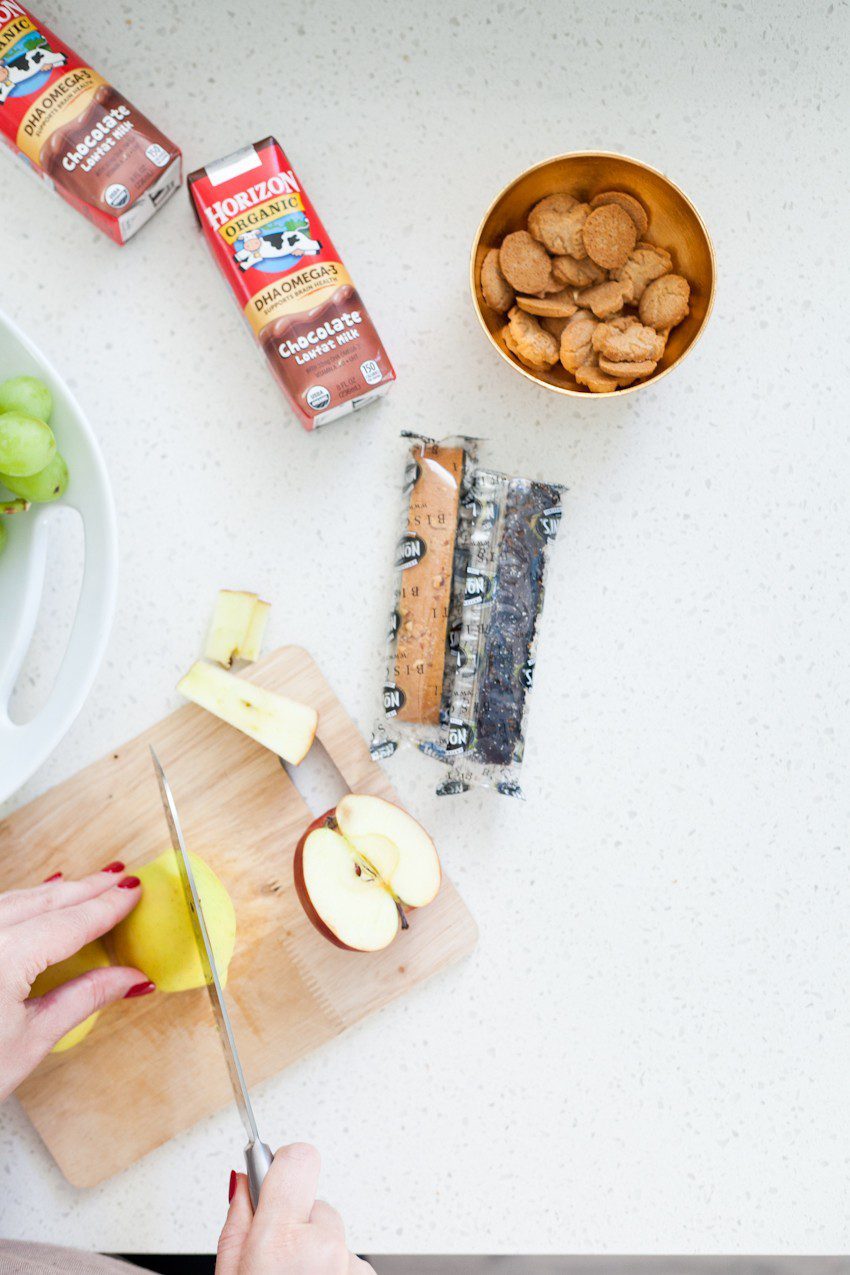 Eggnog Dessert Hummus + How to Make a Sweet Family Friendly Holiday Party Platter