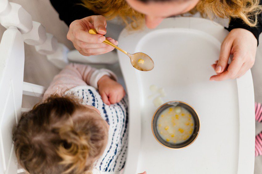 These wholesome soups, a creamy broccoli soup and a potato corn soup, are warm, creamy and come together in just minutes! Though love making this baby food soup, it's perfect for all your kiddos and yourself this winter.