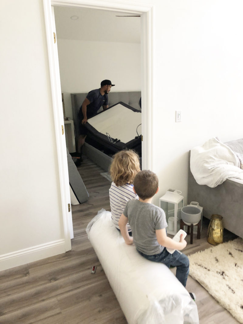 Master Bedroom Makeover Part 1 by popular South Florida lifestyle Fresh Mommy Blog