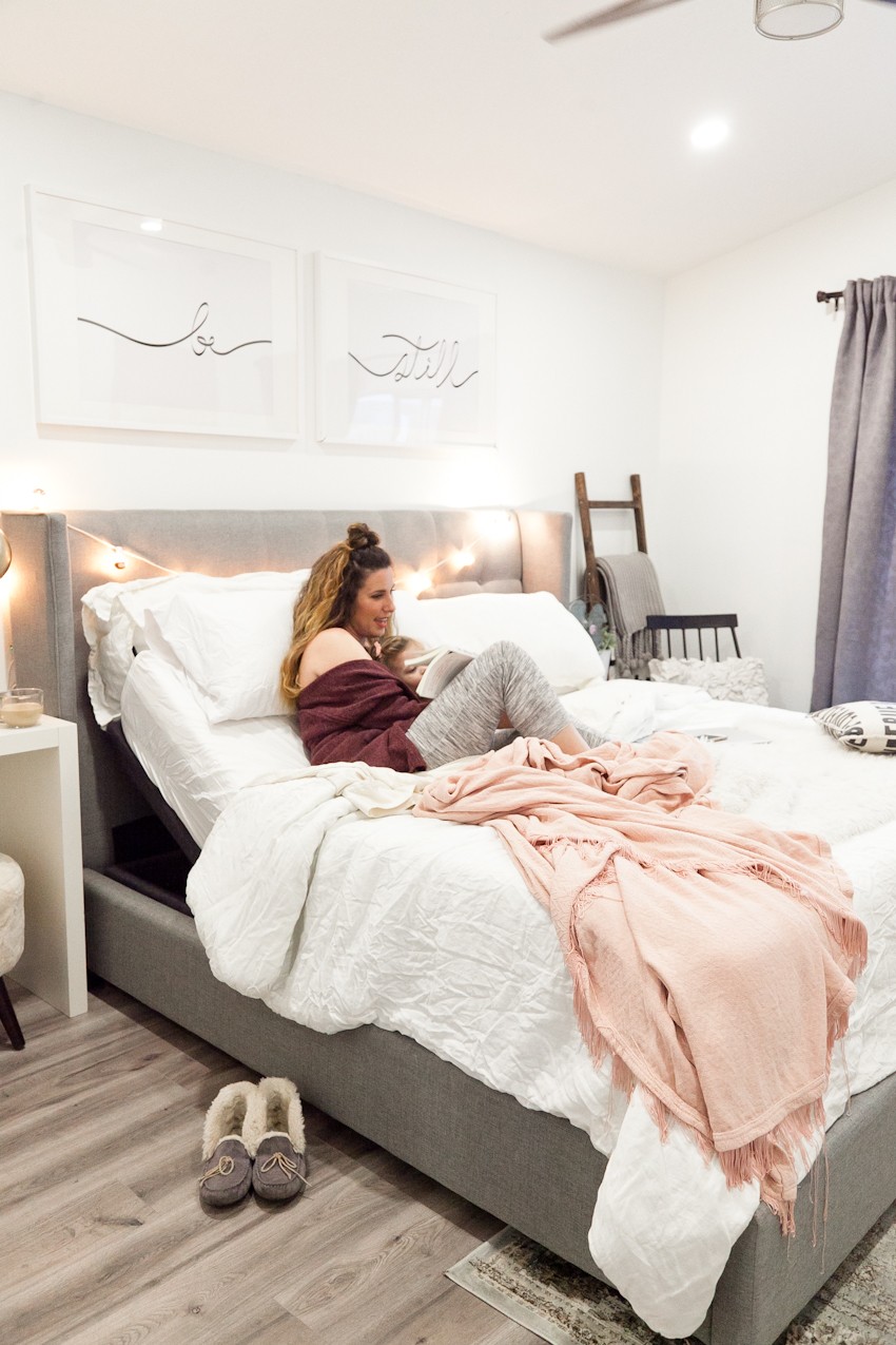 Master Bedroom Makeover Part 1 by popular South Florida lifestyle Fresh Mommy Blog