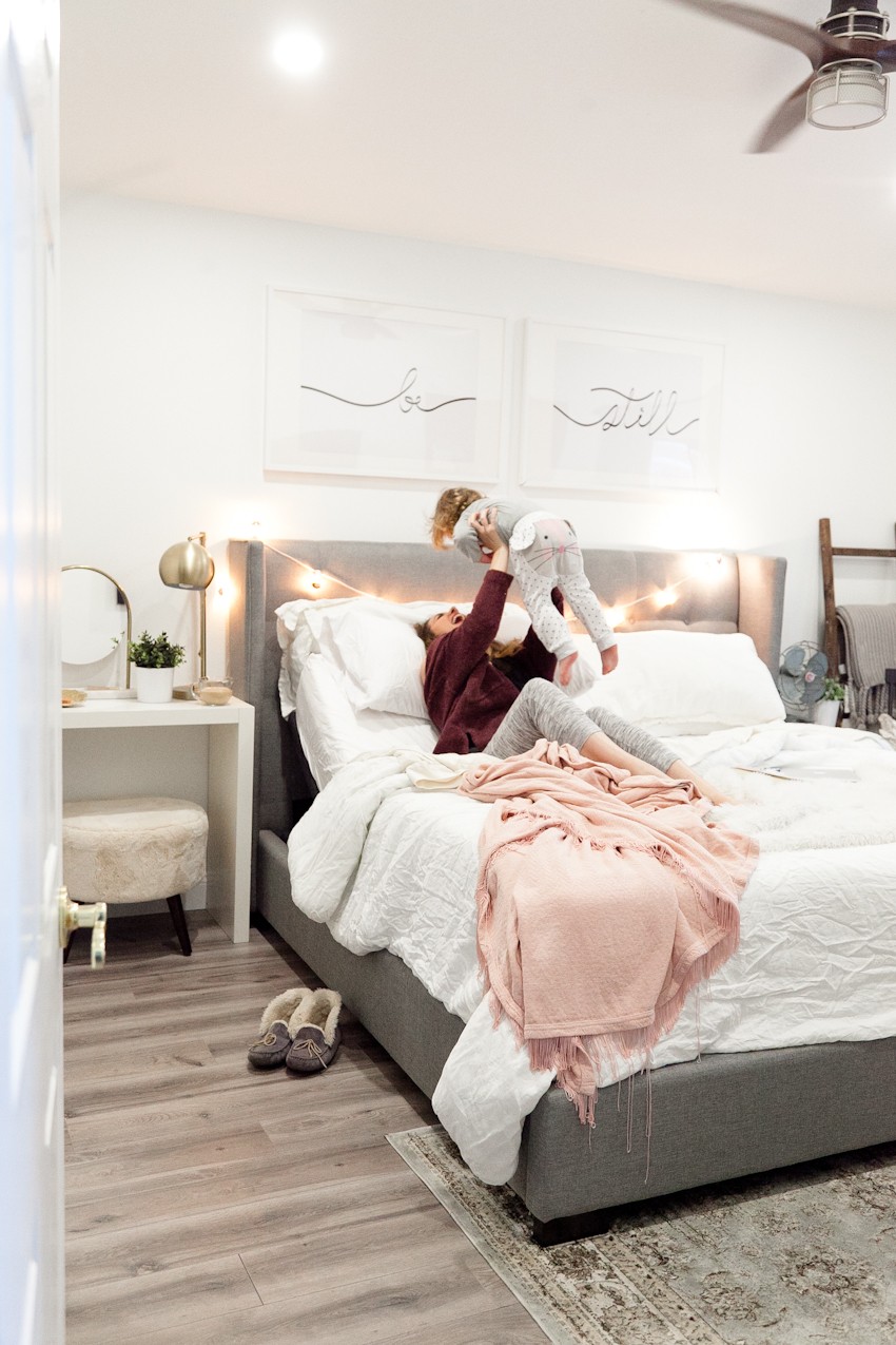 Master Bedroom Makeover Part 1 by popular South Florida lifestyle Fresh Mommy Blog