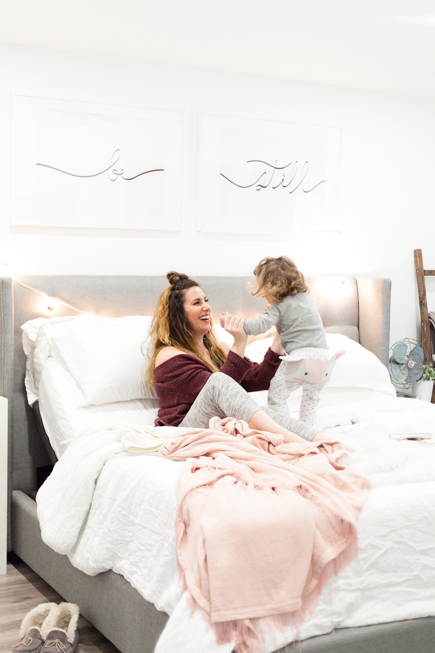Master Bedroom Makeover Part 1 by popular South Florida lifestyle Fresh Mommy Blog