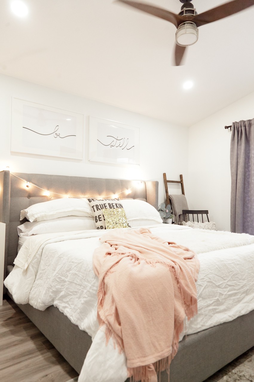 Master Bedroom Makeover Part 1 by popular South Florida lifestyle Fresh Mommy Blog