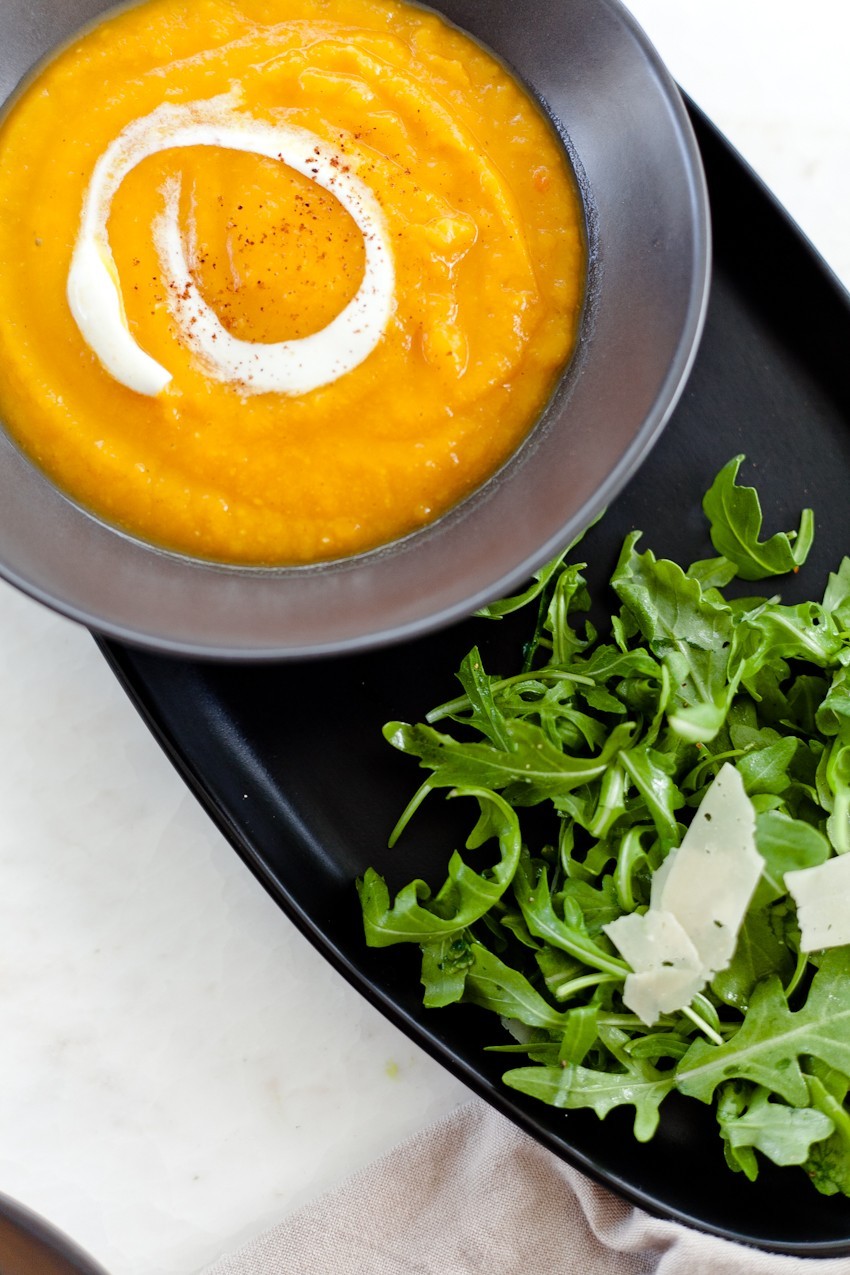 This delicious and creamy butternut squash soup recipe is full of great flavor, both sweet and savory, quick and simple to prepare, and extra-easy clean up since it's cooked in just one pot! One of the quickest ways to get butternut squash soup on the table and great for a dairy-free, vegan, gluten free meal. - Creamy Vegan Butternut Squash Soup by popular South Florida lifestyle blogger Fresh Mommy Blog