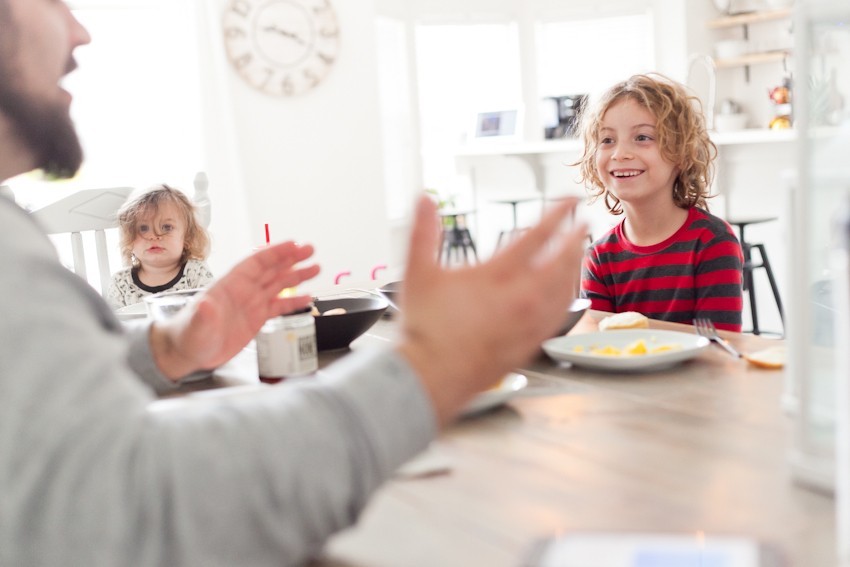 Our Family Morning Routine: A Behind the Scenes look at a what a REAL morning looks like for a busy family. Best daily morning routine ideas for kids and before school by popular Florida lifestyle blogger Fresh Mommy Blog