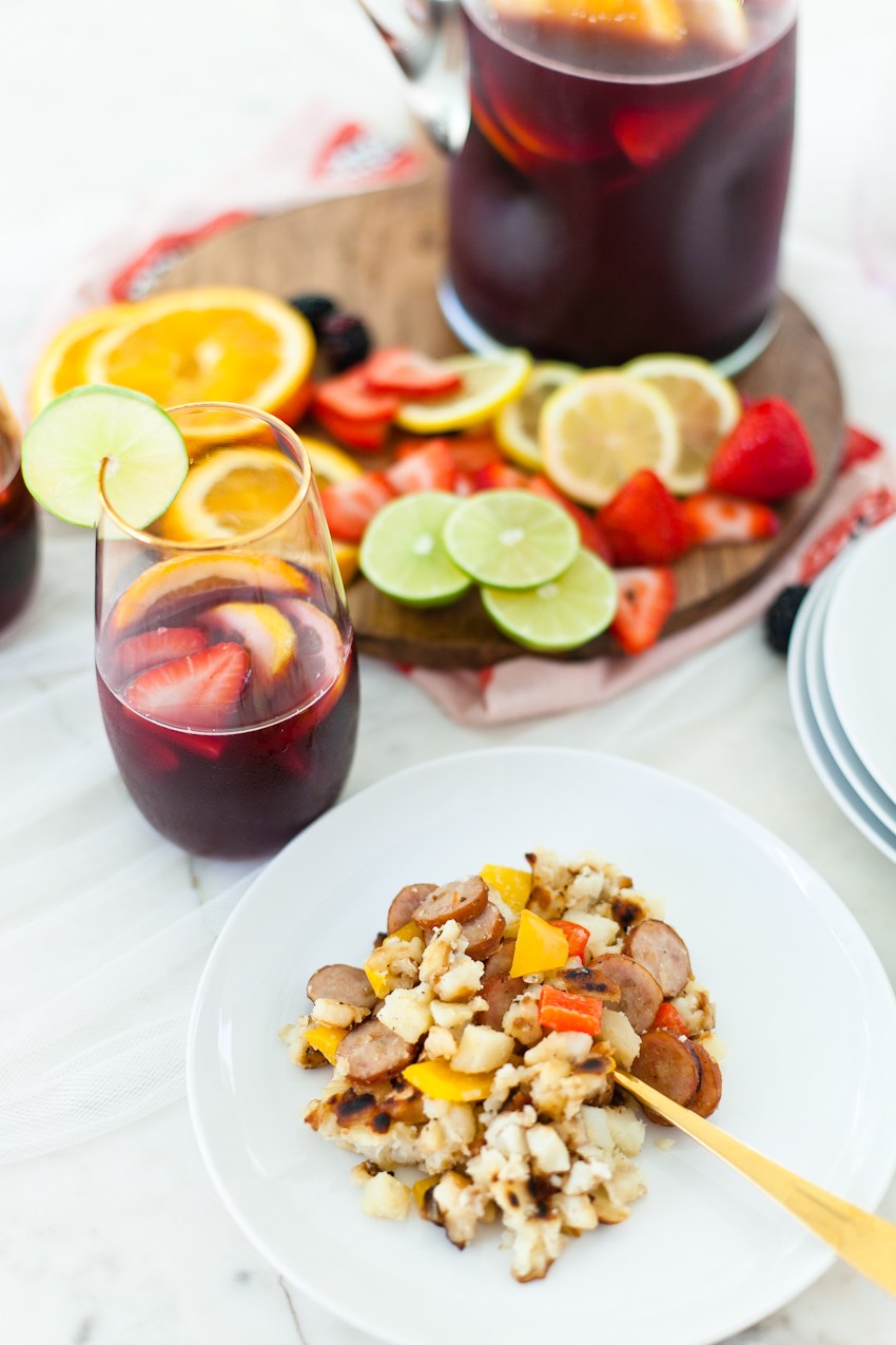 What better way to celebrate the season than with a blood orange berry summer sangria? It's our go-to summer drink and with one big hack to make sangria even easier, this recipe is perfect for your next gathering or summer get together! - Refreshing Blood Orange Berry Summer Sangria Recipe featured by popular Florida lifestyle blogger, Tabitha Blue of Fresh Mommy Blog