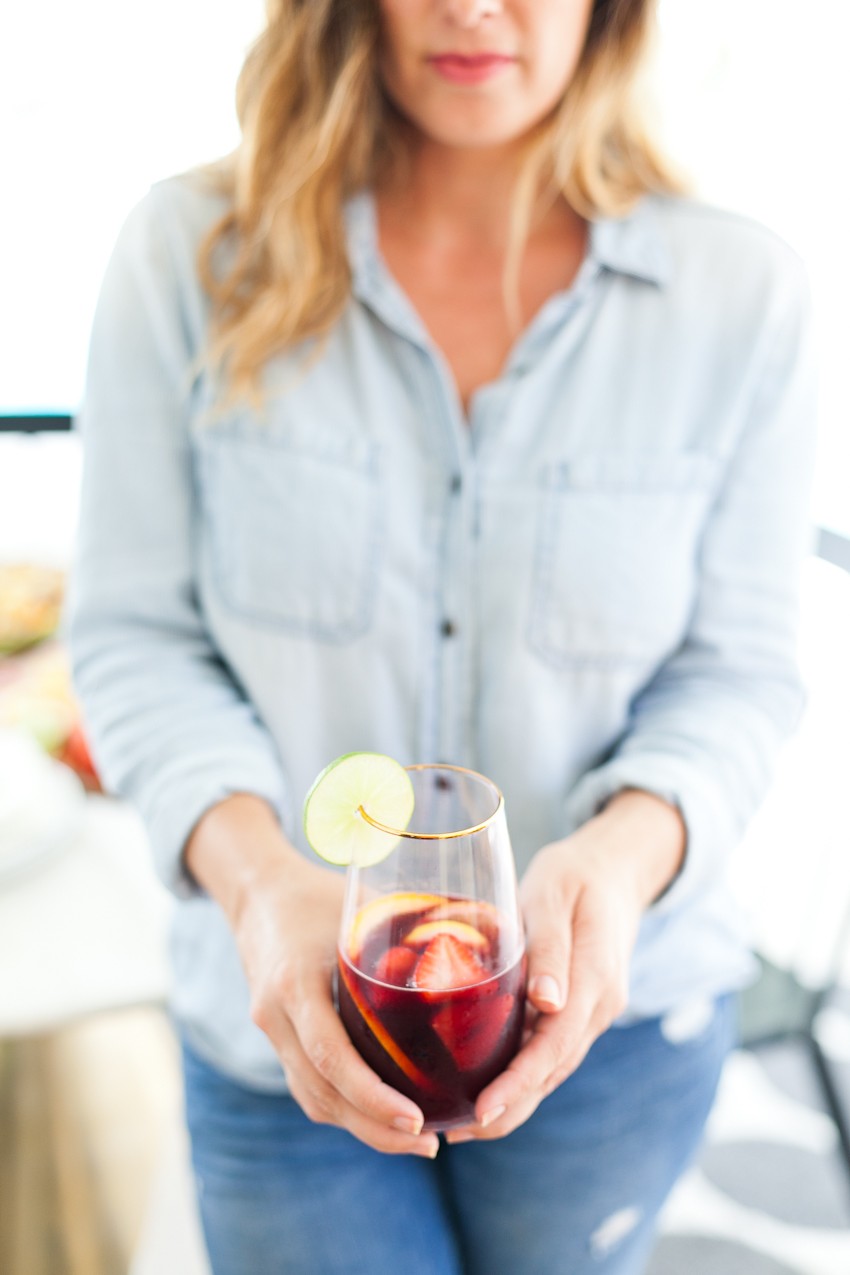 What better way to celebrate the season than with a blood orange berry summer sangria? It's our go-to summer drink and with one big hack to make sangria even easier, this recipe is perfect for your next gathering or summer get together!- Refreshing Blood Orange Berry Summer Sangria Recipe featured by popular Florida lifestyle blogger, Tabitha Blue of Fresh Mommy Blog