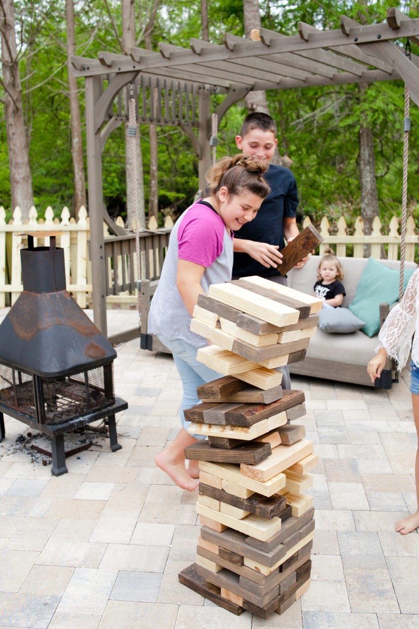 Fun Outdoor Summer Activities: How I Worry Less & Play More. Tips for kids, DIY games, backyard ideas and one big thing that gives parents peace of mind! Fun Outdoor Summer Activities: How I Worry Less + Play More featured by popular Florida lifestyle blogger, Tabitha Blue of Fresh Mommy Blog. Tips for kids, backyard ideas and one big thing that gives parents peace of mind!
