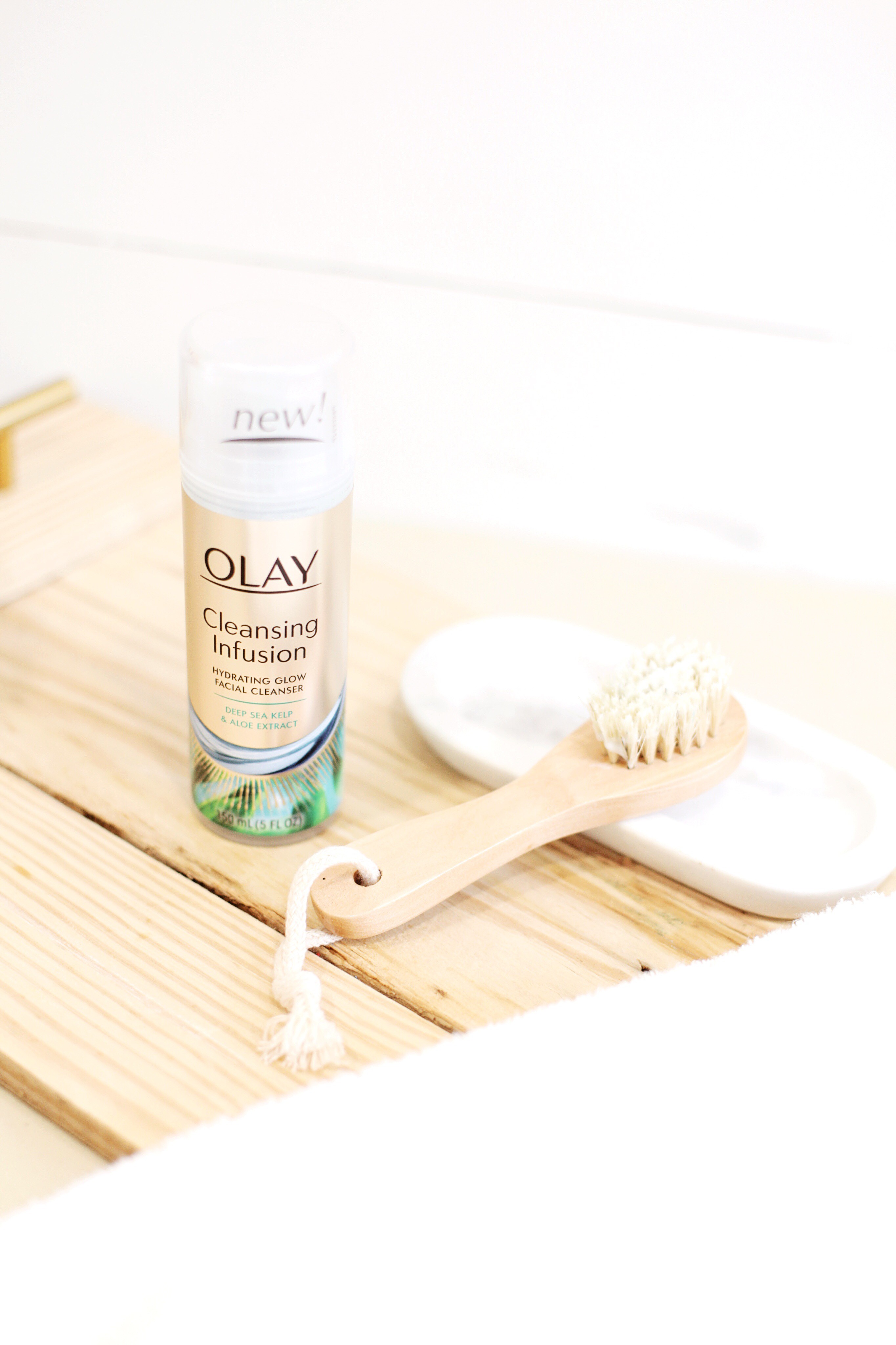 Summer skincare routine and why a soy based cleanser has been so good for clean, glowing skin; featured by popular Florida lifestyle blogger, Tabitha Blue of Fresh Mommy Blog