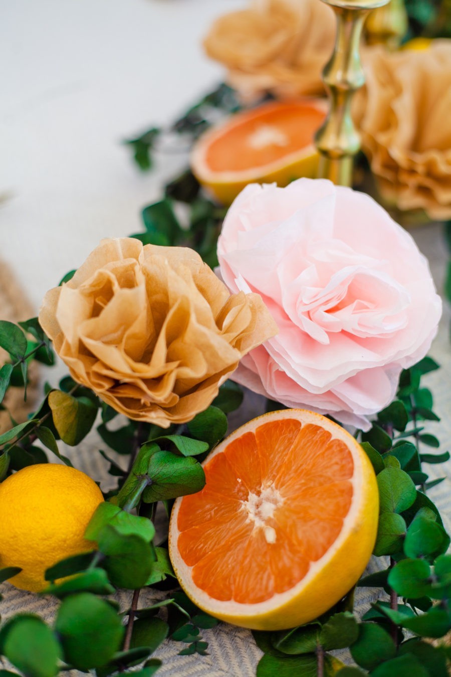 Everyday Summer Tablescapes + How to Make Easy DIY Paper Flowers featured by popular Florida lifestyle blogger Fresh Mommy Blog