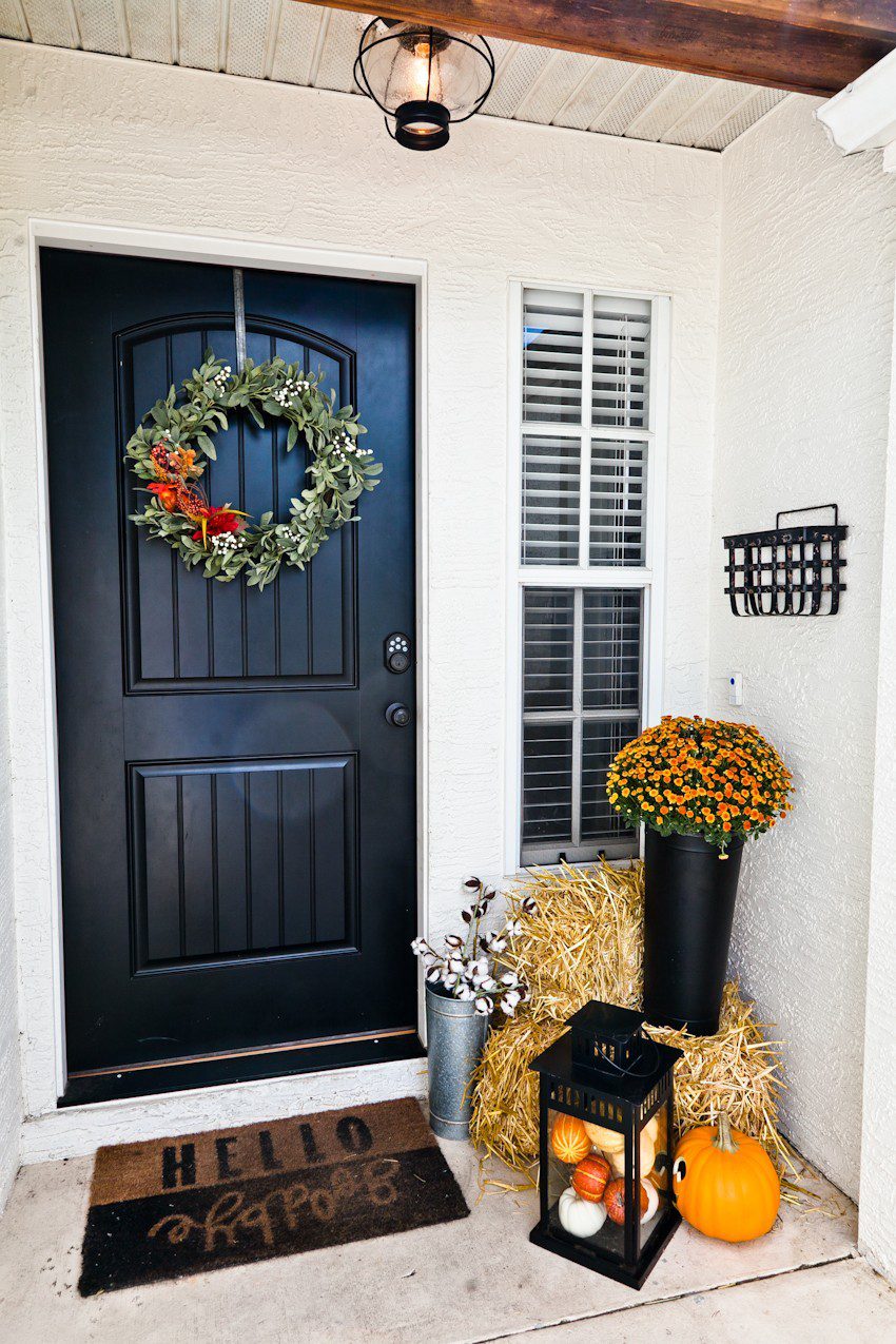  Therma-Tru Benchmark | Tabitha Blue | Hello Fall + Easy DIY Front Porch Decor Hacks That Will Take You Through All Seasons featured by top Florida lifestyle blog Fresh Mommy Blog