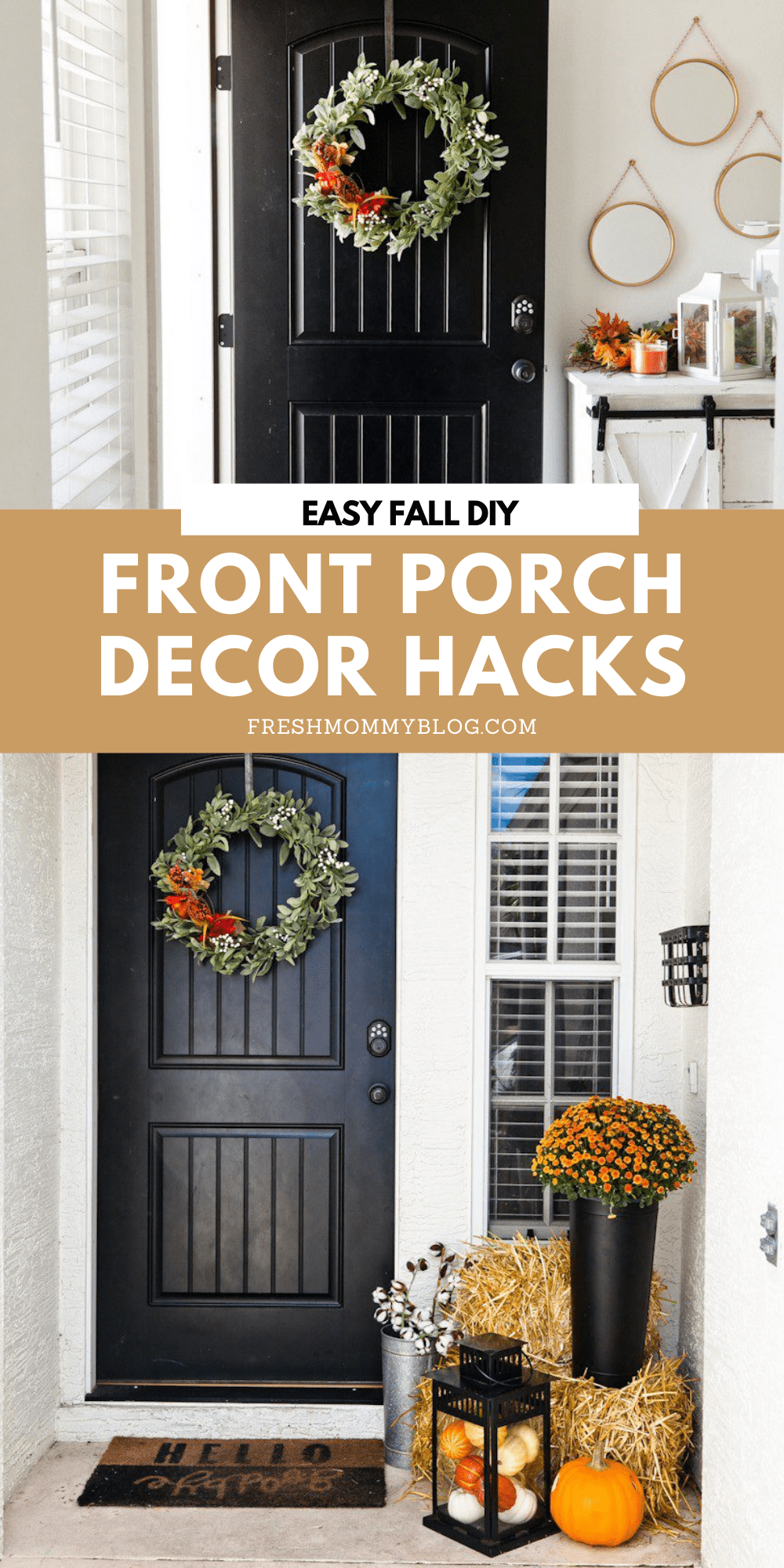 Fall Front Porch Decor Hacks