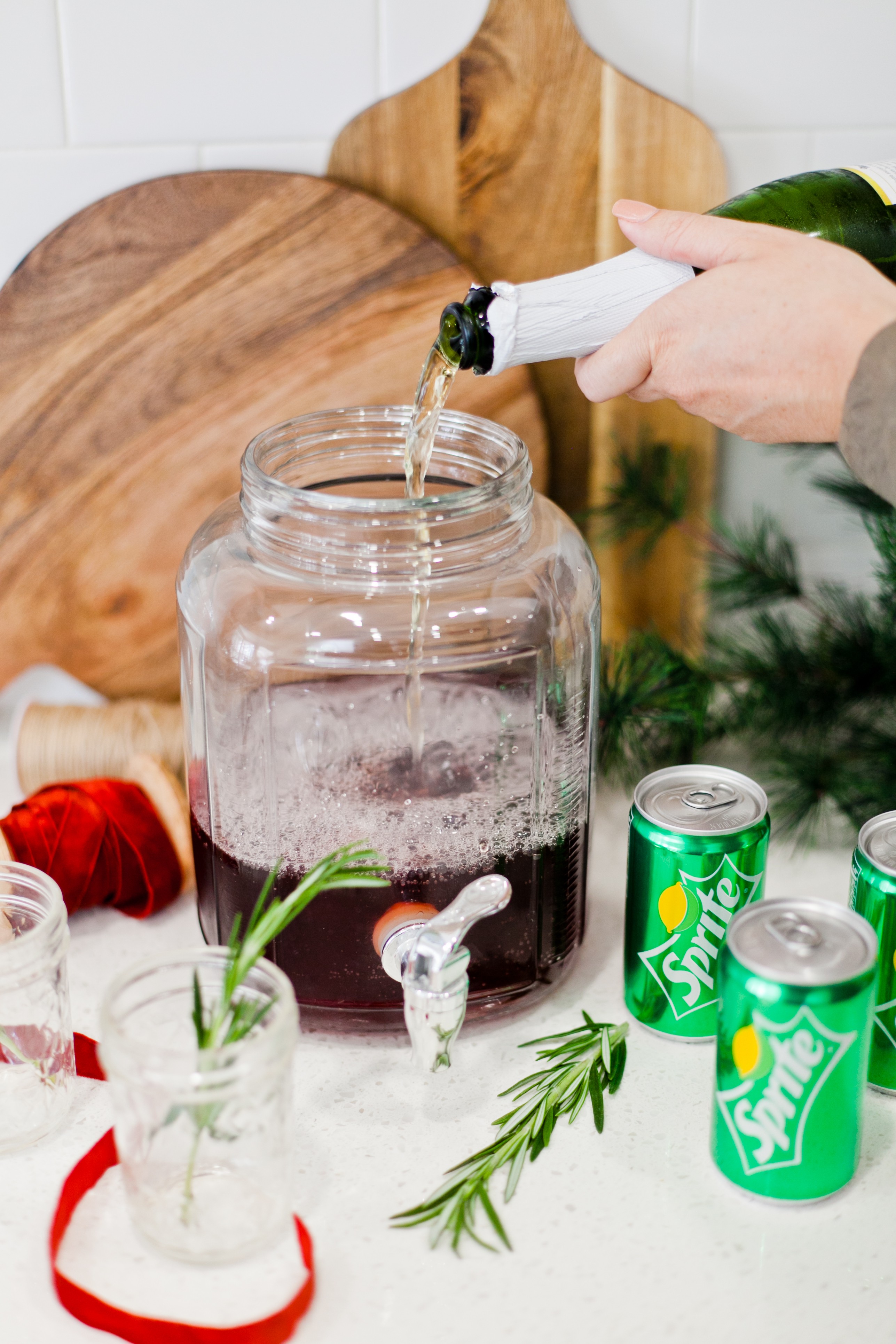 The Best Holiday Punch Recipe featured by popular Florida lifestyle blog, Fresh Mommy Blog