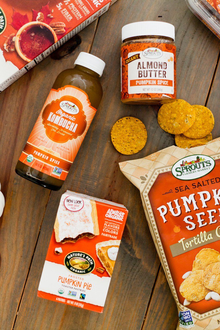 What to buy at Sprouts Farmers Market, Trader Joe's and ALDI this fall! All of our delicious pumpkin favorites and fall flavors! A shopping guide from top Florida lifestyle blogger Tabitha Blue of Fresh Mommy Blog.